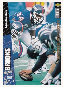 Michael Brooks Detroit Lions 1996 Upper Deck Collector's Choice NFL #307